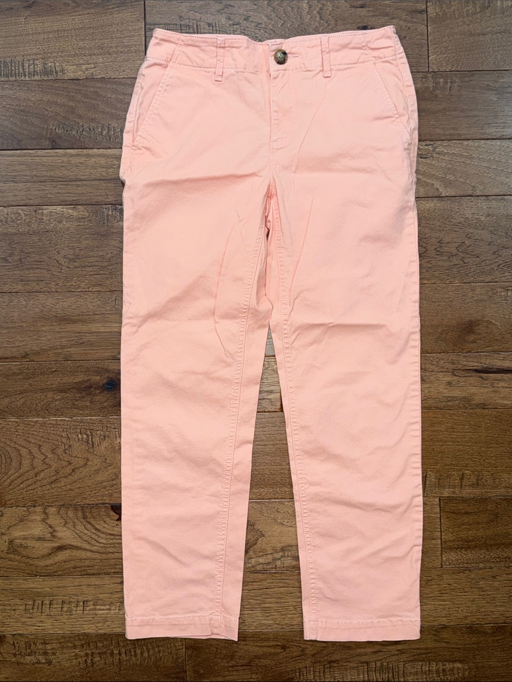 LOFT Women’s  Straight Leg Chinos - The Slim Pants - Size 0 - Light Peach